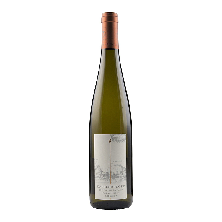 Ratzenberger bacharacher riesling spätlese 11% 75cl