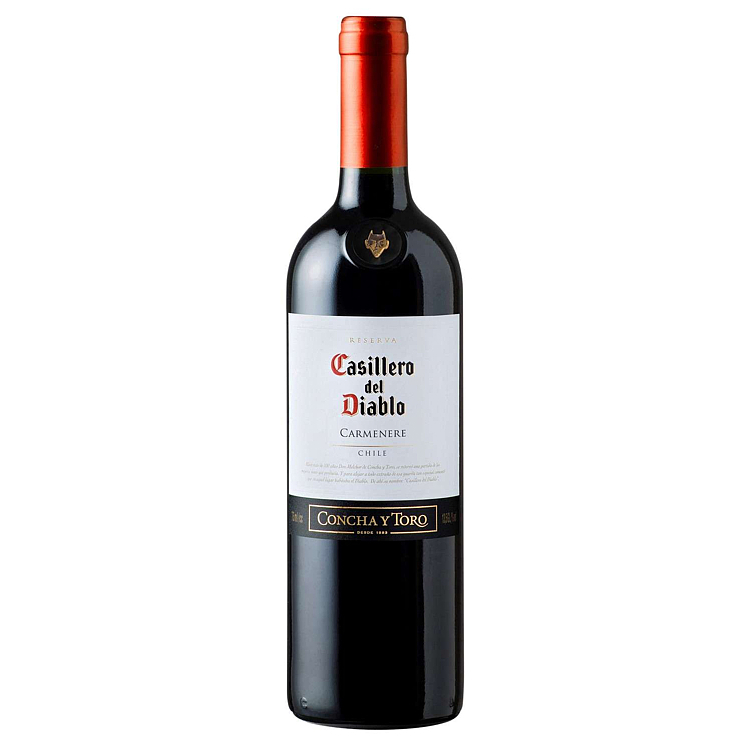Casillero del diablo carmenere  13,5%  75cl