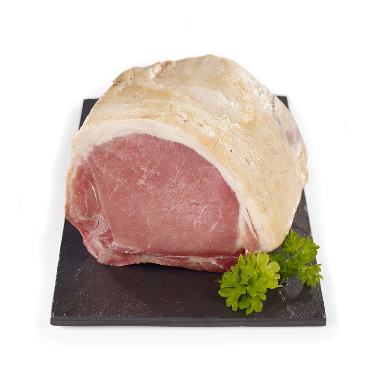 Pork loin with bone     kg