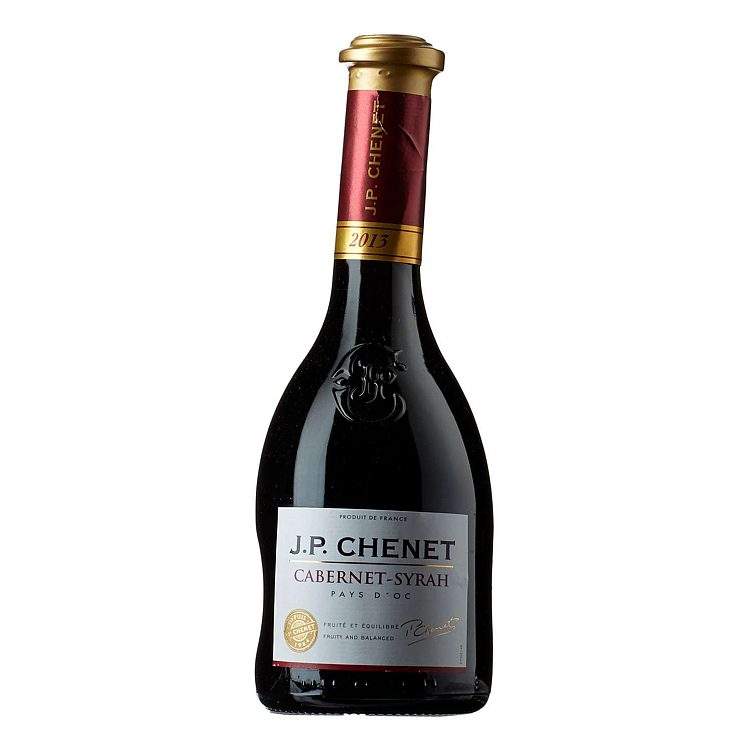 J.p. chenet cabernet syrah  12,5%  37,5cl