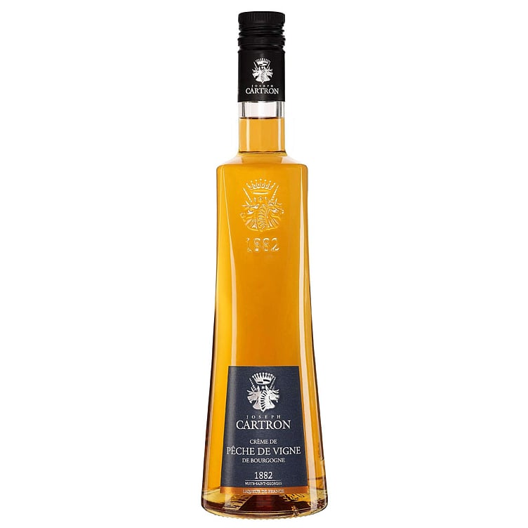 Cartron créme de peche de vigne  18%  50cl