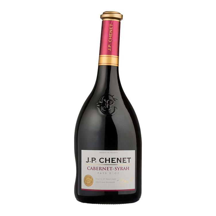 J.p. chenet cabernet syrah   12,5%  1,5l