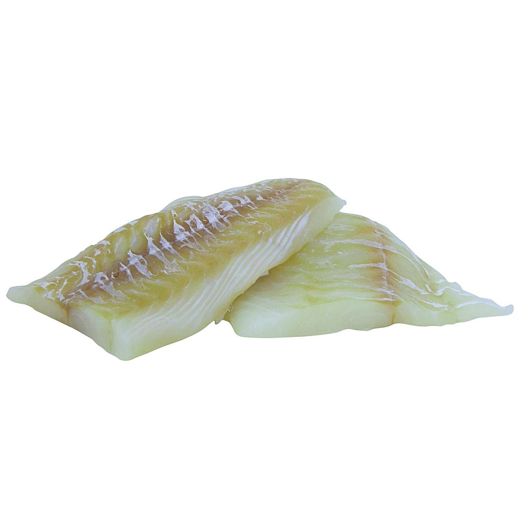 Torskefilet lettsaltet uten skinn og ben 6% glasering 5kg