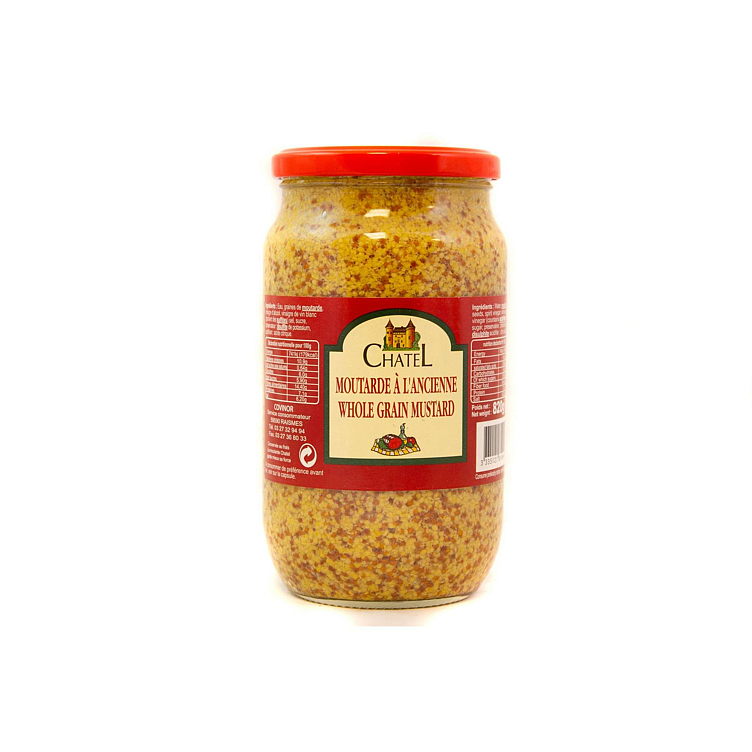 Dijon sennep grov   850g