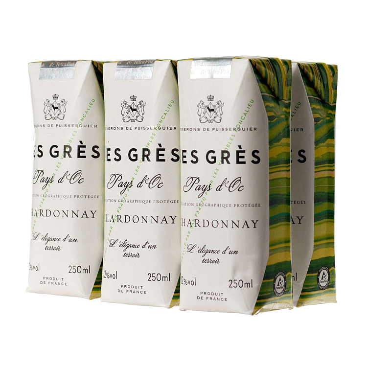 Les gres chardonnay 12% 6x25cl