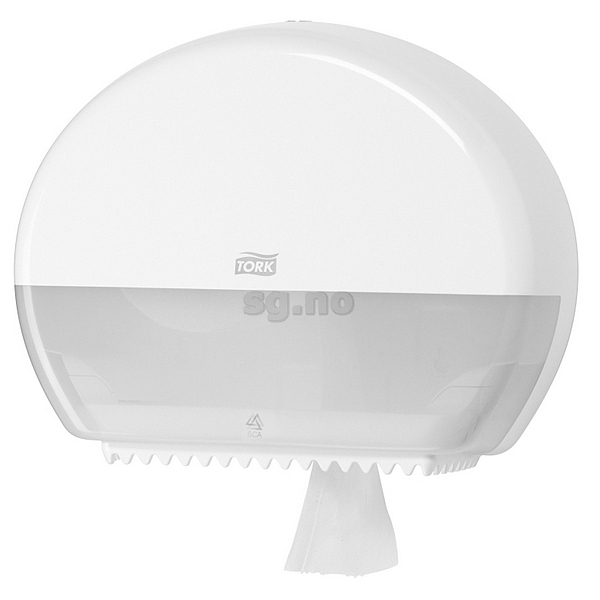Tork dispenser mini jumbo toilet roll white    pce