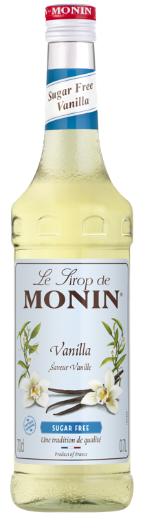 Monin sugarfree vanilla syrup  70cl