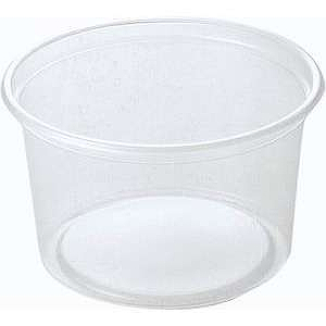 Delipack 200ml round pp  50pcs