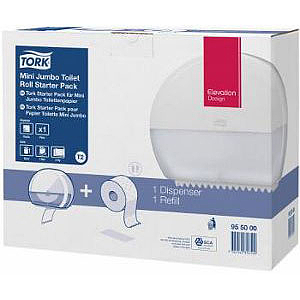Toalettrull jumbo mini startpakke 1stk