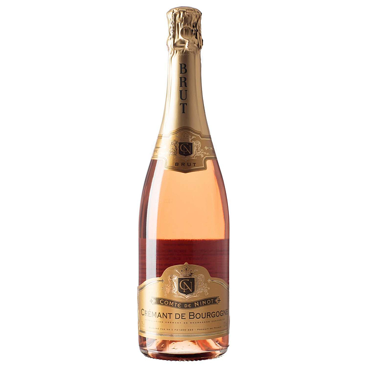 Comte de ninot crémant de bourgogne rosé brut 12% 75cl