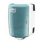 Dispenser senterrull m2 hvit/turkis stk