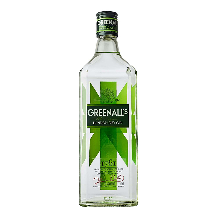 Greenall s london dry gin 37,5% 70cl