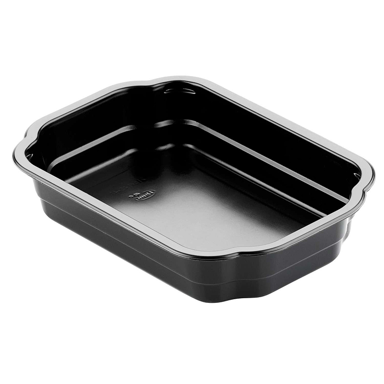 Take away box black 0,9 l 336 pce