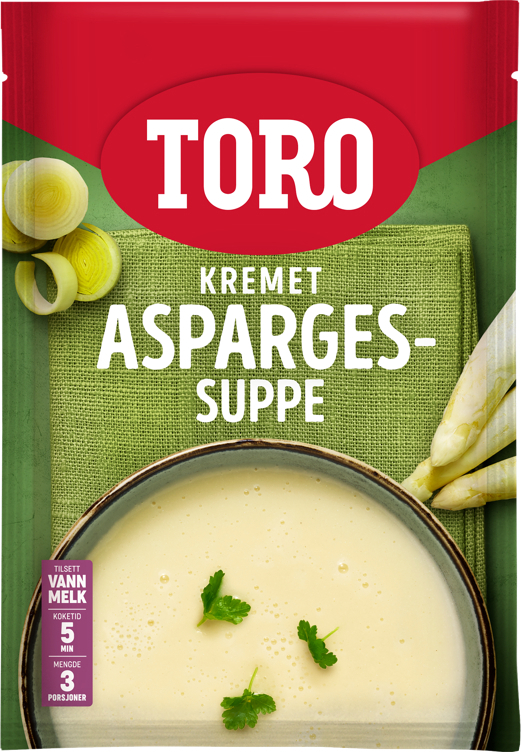 Kremet aspargessuppe   54g