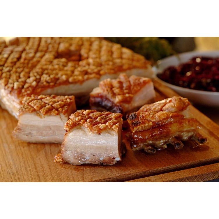 Ribbe stekt kuttet i biter 2xca7,5kg   kg