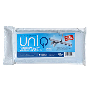 Uniq damp disposable mop 12pce