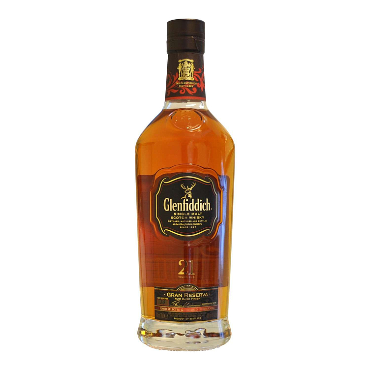Glenfiddich gran reserva 21 y.o.   40%   70cl