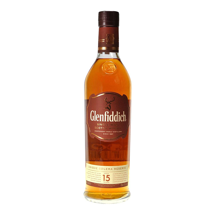 Glenfiddich solera reserve 15 y.o.  40%  70cl