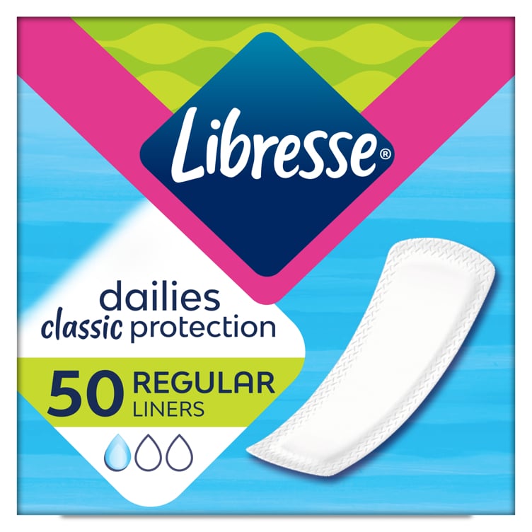 Libresse classic truseinnlegg  50stk