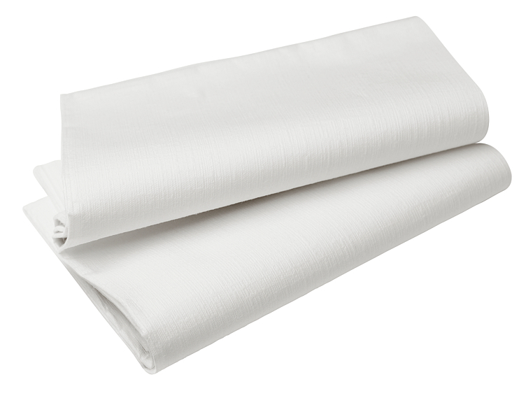 Duk evolin 127x127cm hvit 50stk