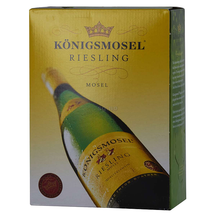 Königmosel riesling  8,5%  bib  3l