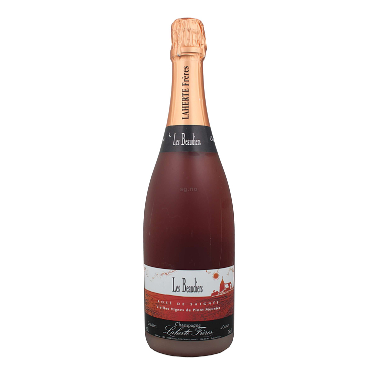Laherte extra brut rosé de saignée les beaudieres 12% 75cl