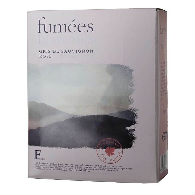 Les fumées blanches rosé 12% bib 3l