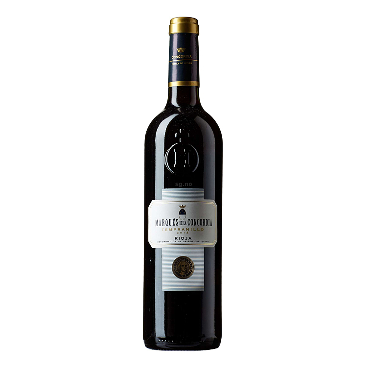 Marqués de concordia tempranillo  13,5%  75cl