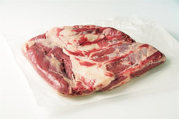 Oksebryst u/ben 3kg kg