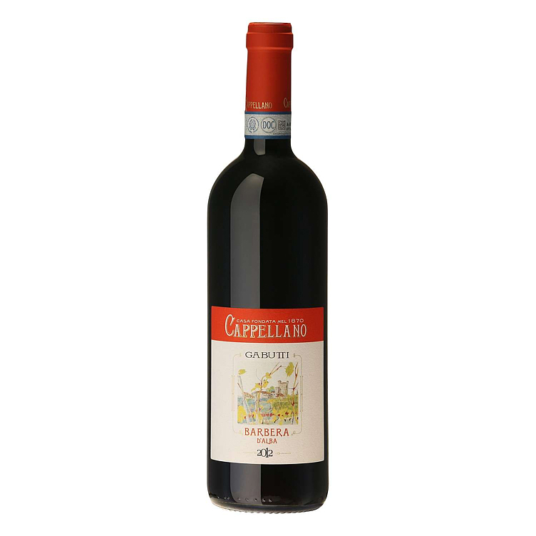 Cappellano barbera d alba gabutti 14,5% 75cl