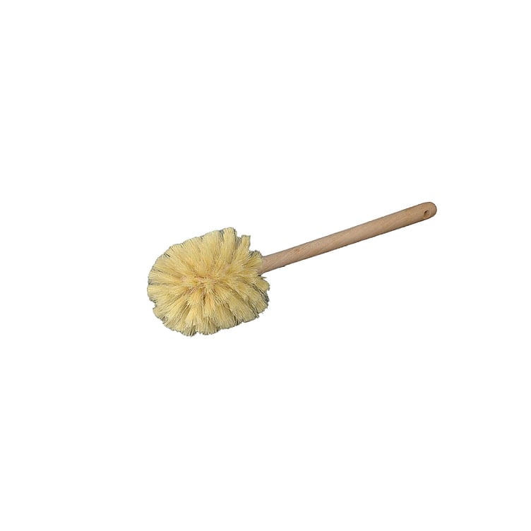 Wooden brush w/natural bristles   pce