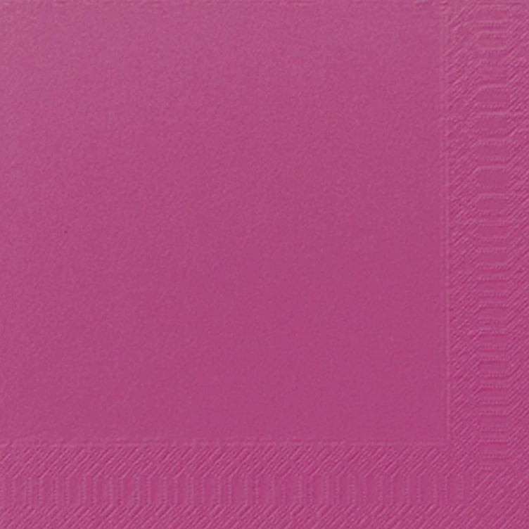 Serv.3l33cm fuchsia 125stk