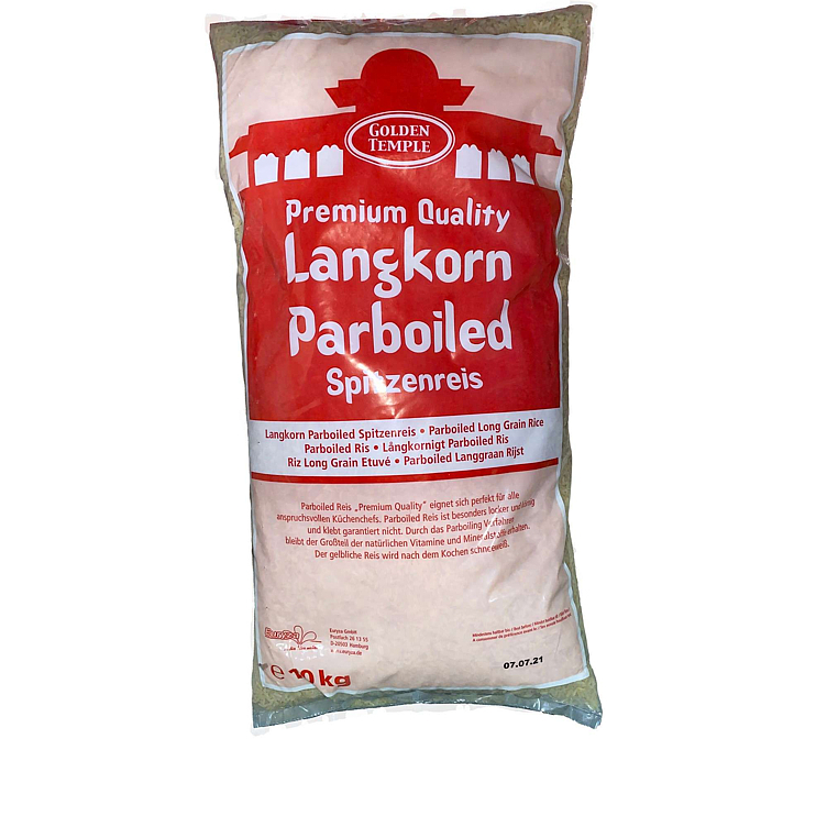 Dinner rice parboiled 10kg