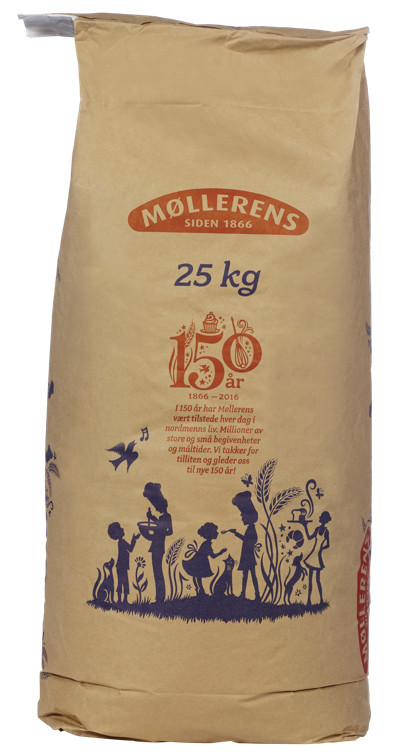 Hvete sammalt fin sekk  25kg
