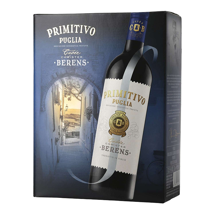Cuvée christer berens primitivo 13,5% 3l