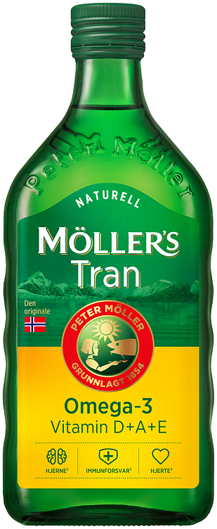 Möller's tran naturell ny 500ml
