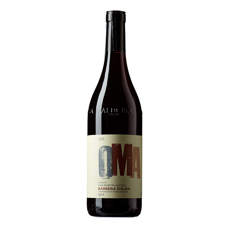 Oma barbera d alba  13%  75cl