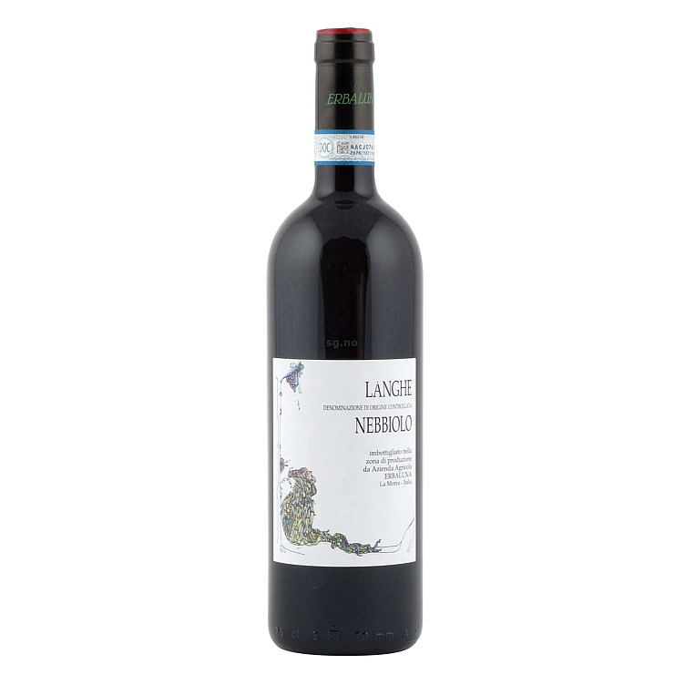 Erbaluna langhe nebbiolo 13,5% 75cl