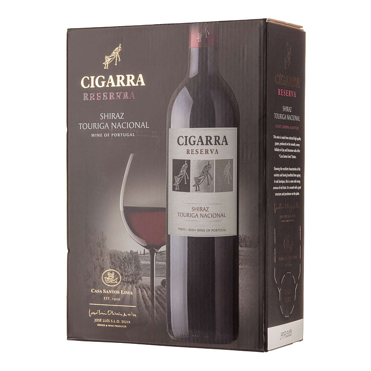 Casa santos lima cigarra res shi & tour nacio 13,5%  300cl