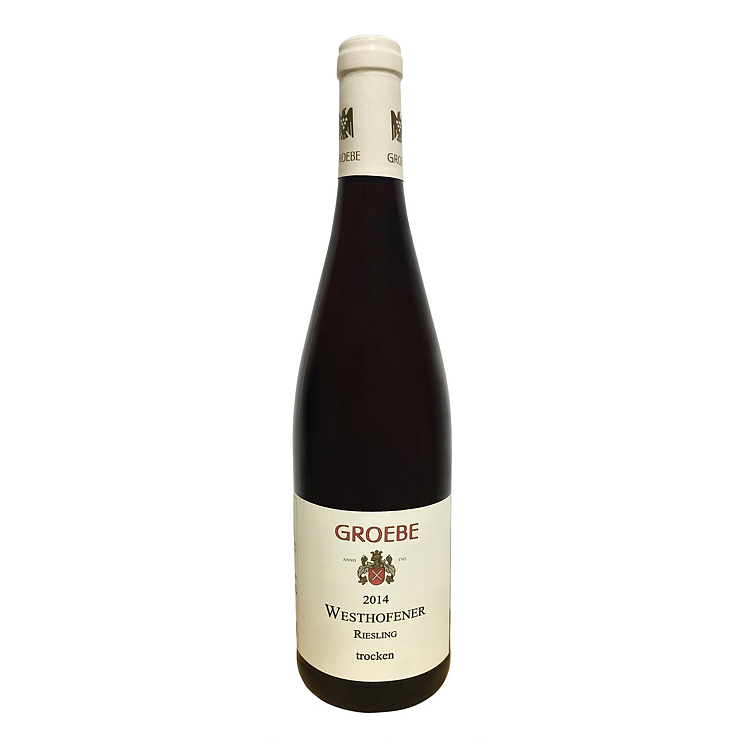 Groebe westhofener riesling trocken 12,5% 75cl