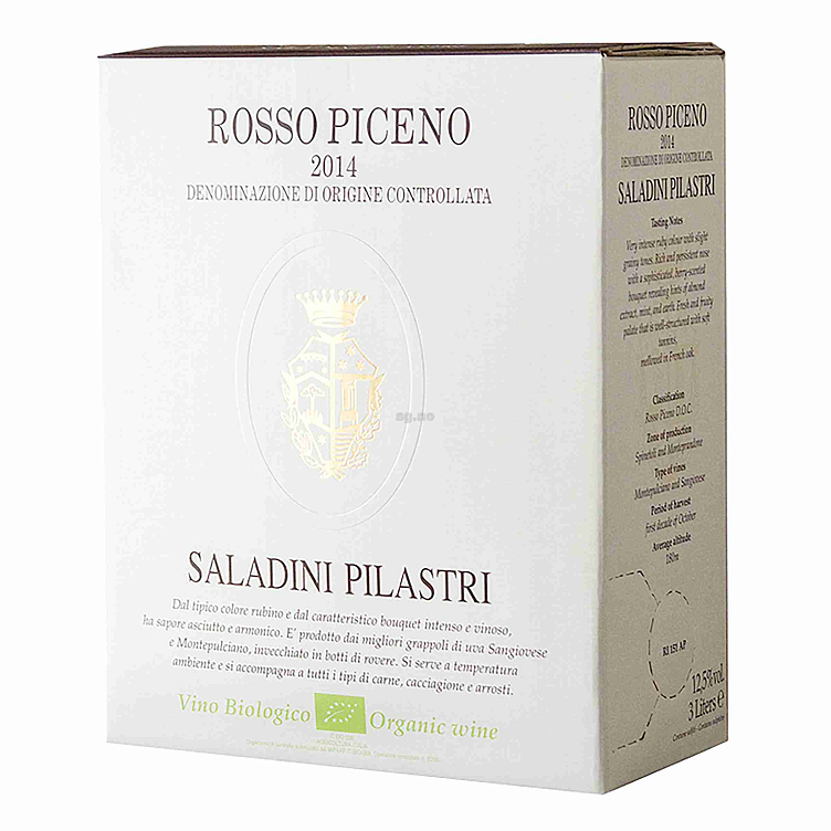 Saladini pilastri rosso piceno 12,5%  300cl