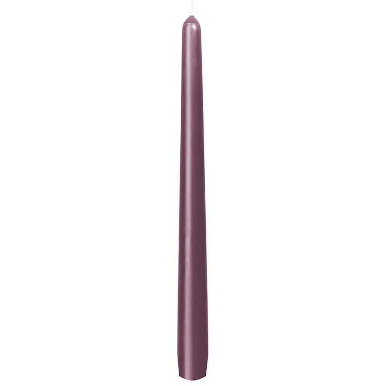 Antikklys 25cm plum   50stk