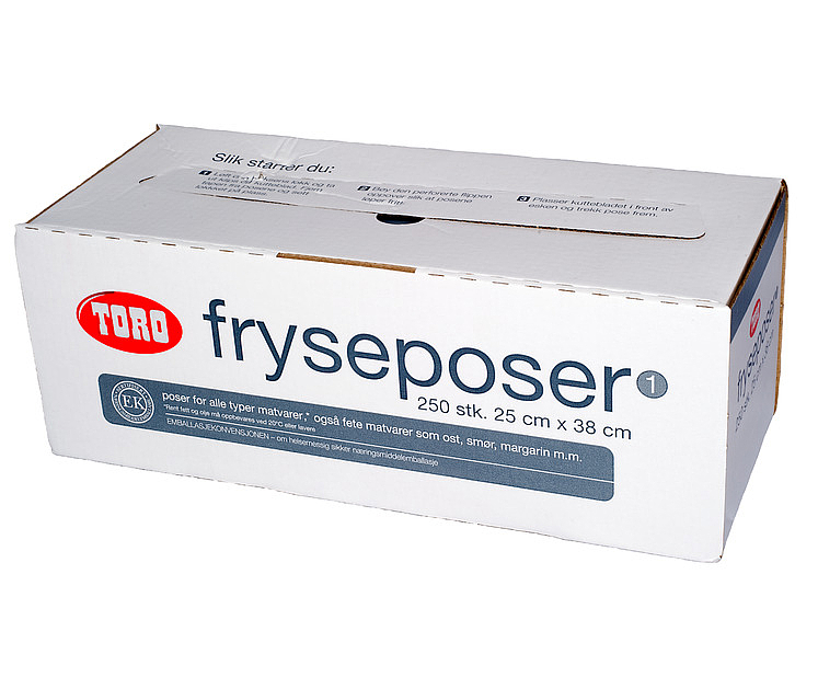 Fryseposer nr.1(25x38cm) 250poser
