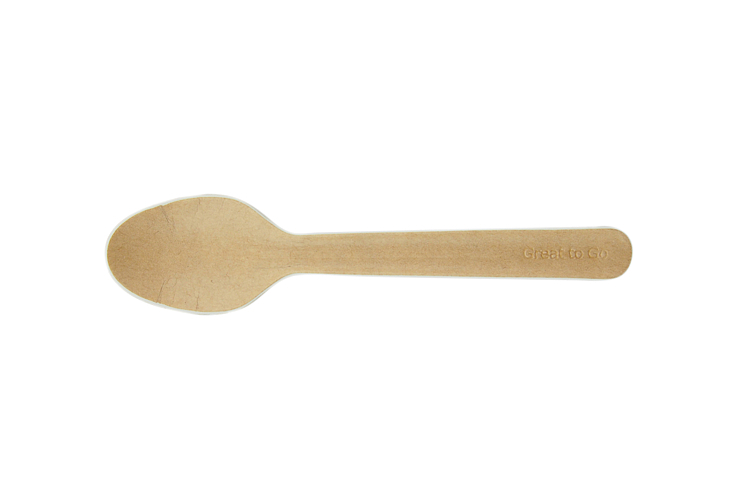 Teskje kraft papir miljøvennlig   116mm   100stk