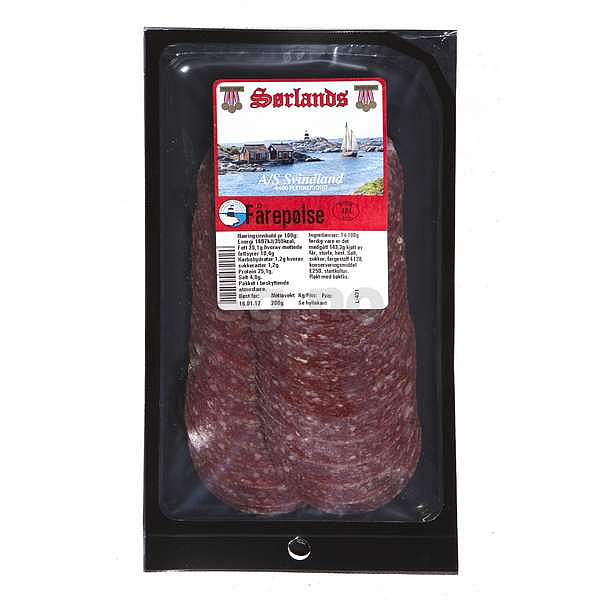 Fårepølse skåret   200g