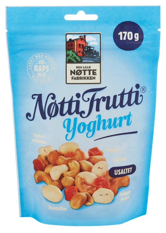 Nøtti frutti yoghurt  170g