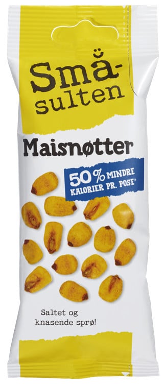 Småsulten maisnøtter  35g