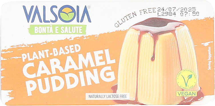 Soyabasert karamellpudding   230g