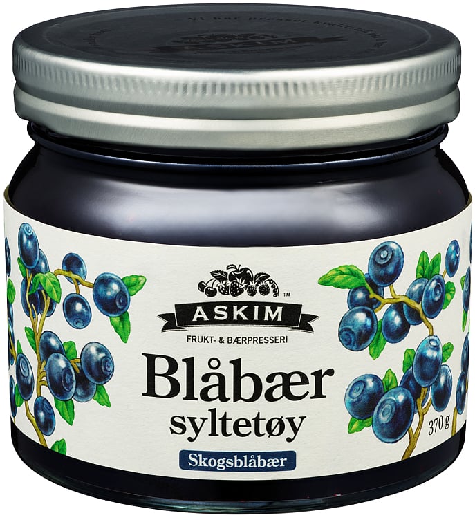 Blåbærsyltetøy  370g