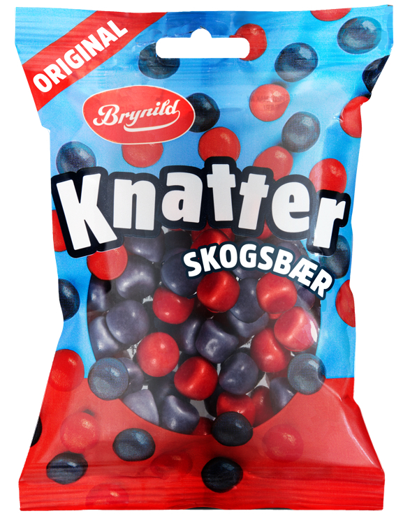 Knatter skogsbær   80g